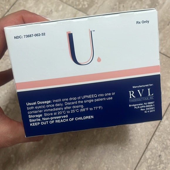 Upneeq eye drops new - Picture 3 of 4